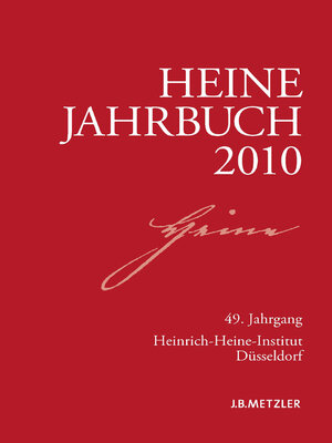 cover image of Heine-Jahrbuch 2010